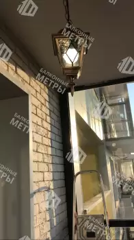 Остекление балкона панорамными окнами