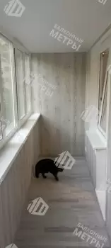 Отделка балкона с утеплением
