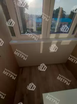 Отделка балкона с утеплением в многоквартирном доме