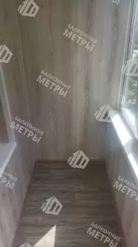 Отделка балкона с утеплением в многоквартирном доме