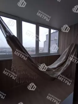 Ремонт балкона с утеплением в панельном доме