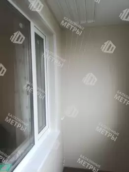 Отделка балкона Сапожок под ключ с утеплением