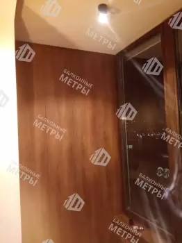 Отделка с объединением балкона и комнаты