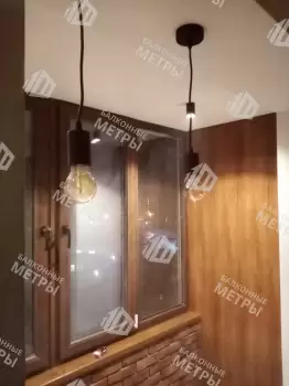 Отделка с объединением балкона и комнаты